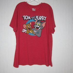Tom & Jerry Graphic T-Shirt Size 2XL